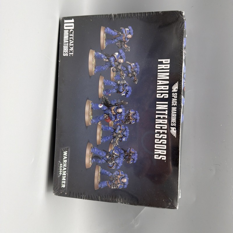 WARHAMMER 10 CITADEL MINIATURES PRIMARIS INTERCESSORS SPACE MARINES SEALED