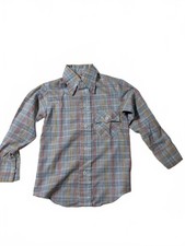 Vintage 90s Levi's Boys Button Up Shirt Size 2