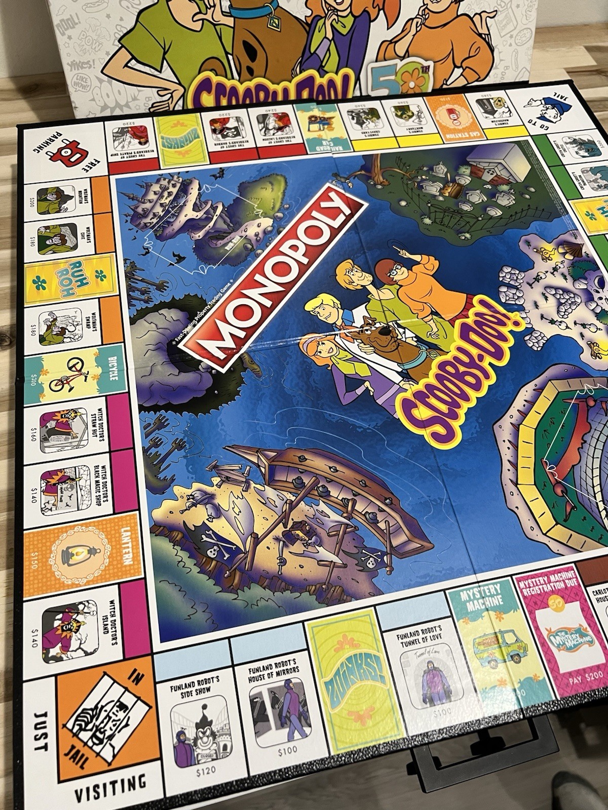 USAopoly MONOPOLY: Scooby-Doo 50th Anniversary Board Game Missing Figures