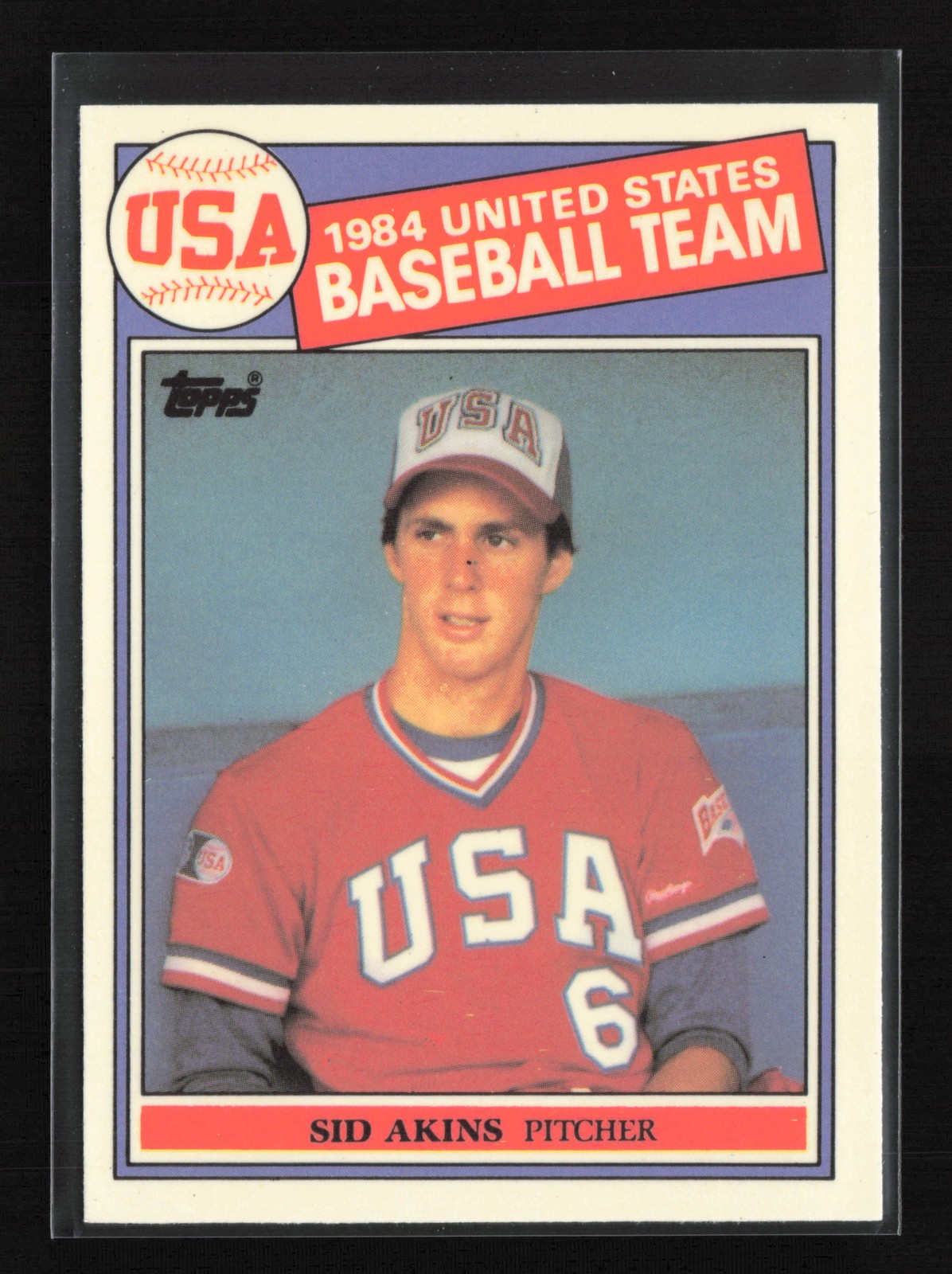 1985 Topps #393 Scott Bankhead Collector's Edition (Tiffany) Rookie