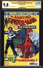 Amazing Spider-Man 129 Facsimile CGC 9.8 SS Signed Gerry Conway 1st Punisher
