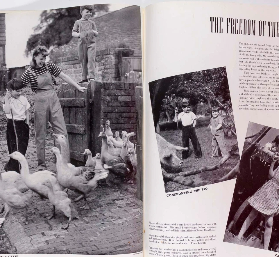 Gene Tierney VIVIEN LEIGH Lee Miller VOGUE August 1941 Norman Parkinson J PAGES - Image 4 of 4