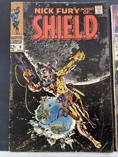 Vintage 1960S Marvel Dc Comic Lot 10 Books Di...