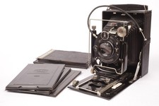  RARE Zeiss Ikon Donata 227/7 9x12 Camera Kit w/ 135mm f/4.5 Dominar Lens