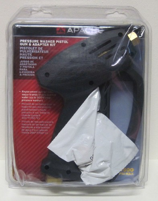 #ad APACHE Pressure Washer Pistol Gun amp; Adapter Kit 99023692 Replacement for Most $24.99
