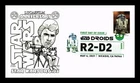DR JIM STAMPS US COVER STAR WARS DROIDS R2-D2 FIRST DAY ISSUE PANDA CACHET