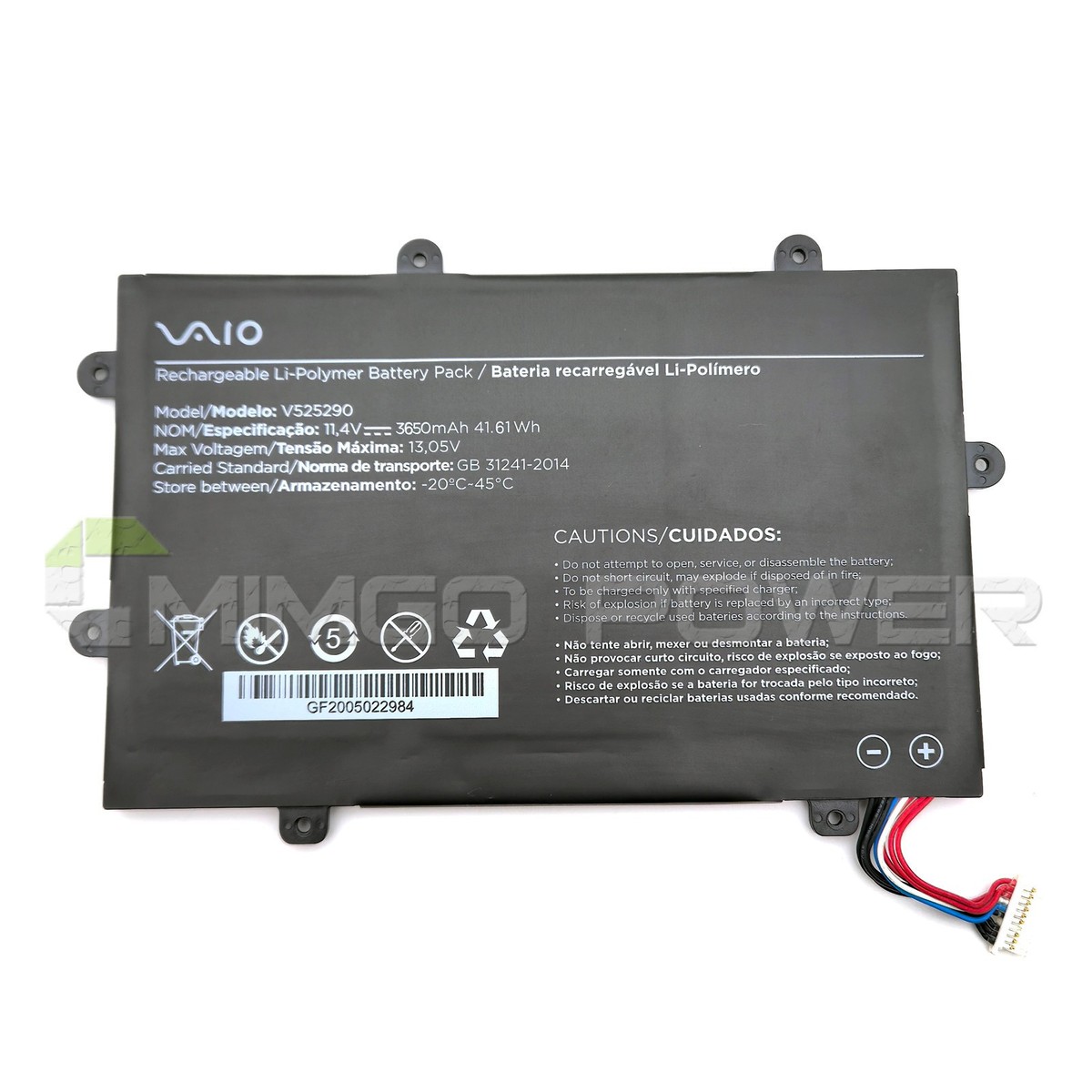 New Genuine V525290 Battery for Sony Vaio FE15 VJFE52F11X F15 PE15