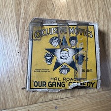 OUR GANG COMEDY Vintage 16 mm. Exclusive Movies, At the Races, Original Box