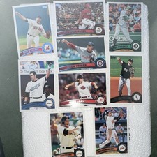 Topps 2011 Topps/Topps Update MLB Baseball 9 Card Lot - Allen, Storen #445