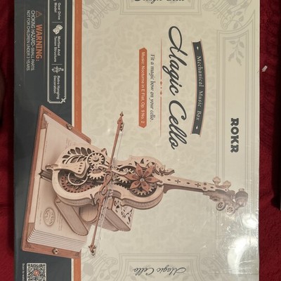 ROKR Magic Cello Mechanical Music Box (NEW SEALED)