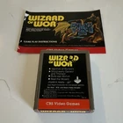 CBS Video Games Wizard of Wor Atari 2600 Arcade Game Cartridge Manual Included