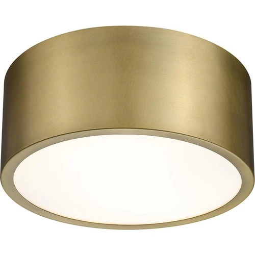 Z-Lite 2302F2-RB Harley 2 Light 12 inch Rubbed Brass Flush Mount Ceiling Light - Picture 5 of 8