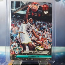 #217 Karl Malone Utah Jazz Top Jammer 1992/93 Fleer Ultra