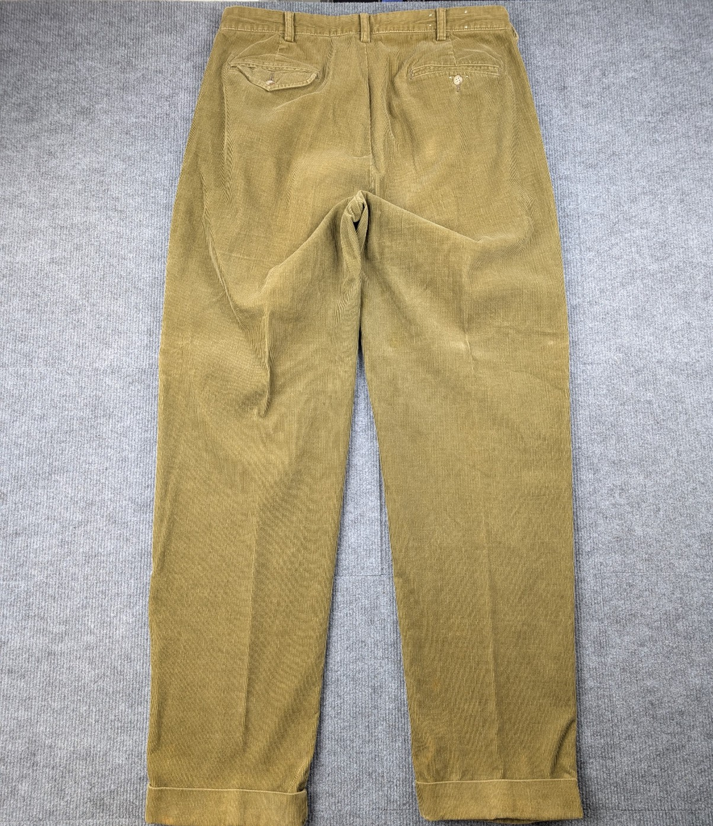 Polo Ralph Lauren Hammond Pant Corduroy Mens 36x34 Vintage Old