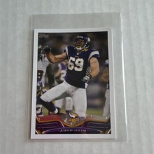 Topps 2013 Jared Allen Minnesota Vikings NFL Football Card #129 Base Set