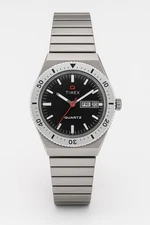 Timex Men's TW2T95500JR Todd Snyder Black Dial Stainless Steel Watch , USED, No