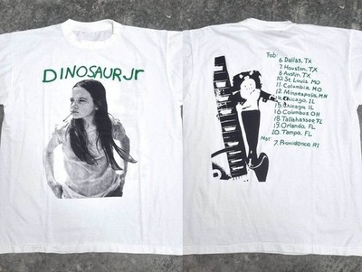 Dinosaur Jr Green Mind Tour 1991 Double Sided Graphic Tee