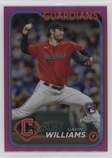 2024 Topps Chrome Pink Refractor Gavin Williams #15 07i7