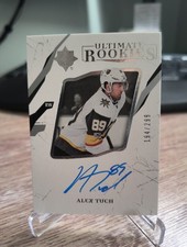 2017-18 UD Ultimate Rookies Alex Tuch RC Auto 149/299 Vegas Golden Knights #88