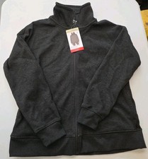 Mondetta Ladies Full Zip HoodieTop GREY Size Medium NEW WH8