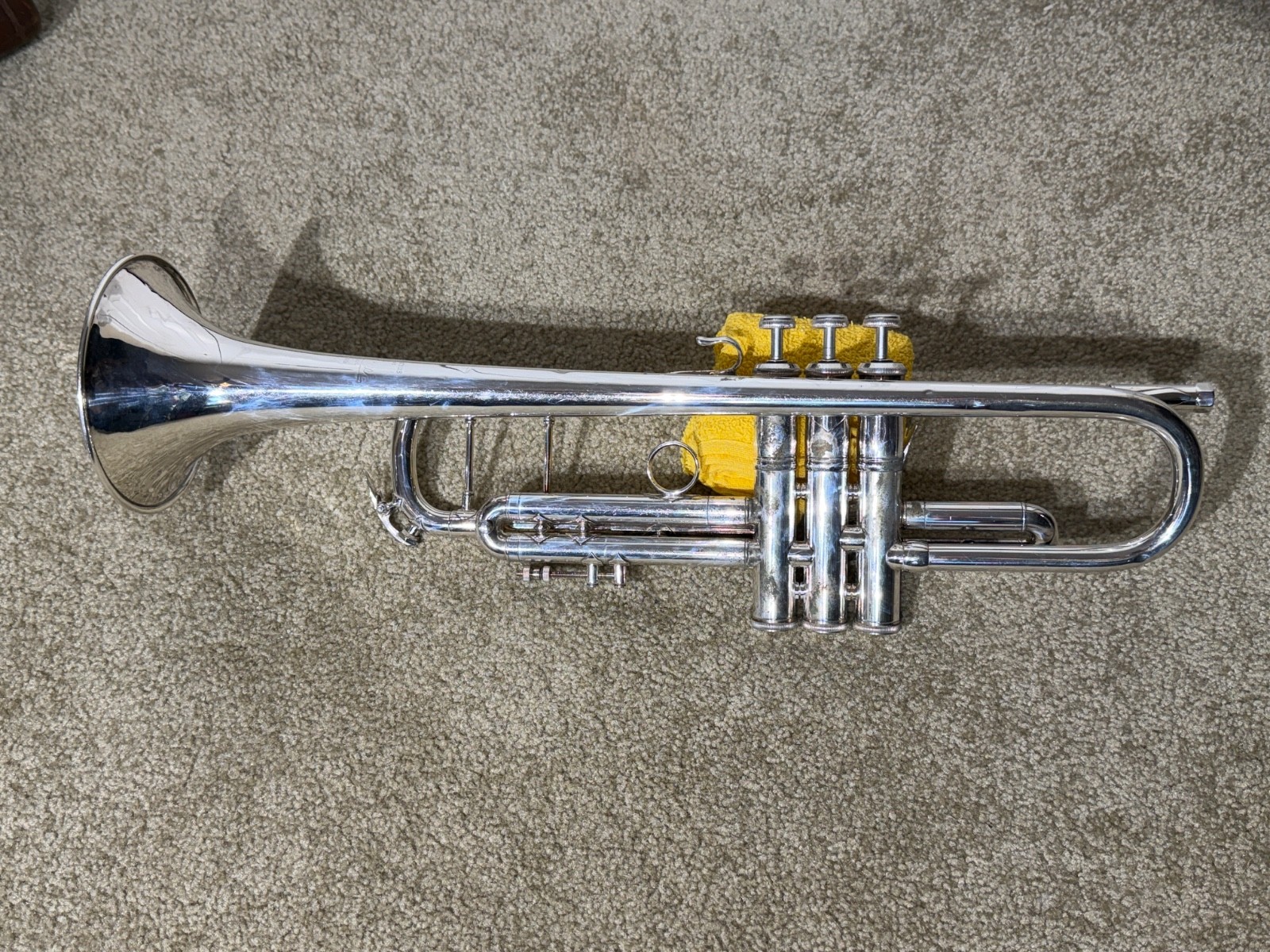 Bach Stradivarius Model 43 trumpet - Silver plate, plays nice
