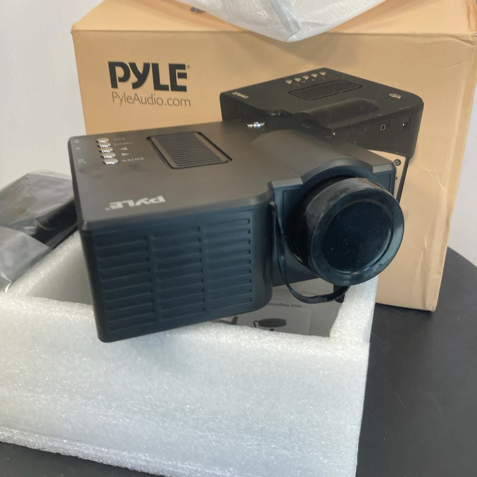 PYLE PRJG48 Mini Compact Pocket Projector Full HD 1080p Support NOB B1 - Image 3 of 3