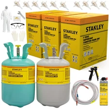 Stanley F994C Spray Foam 3 Kit (200 Board Feet) Closed Cell Class A Fire Rated