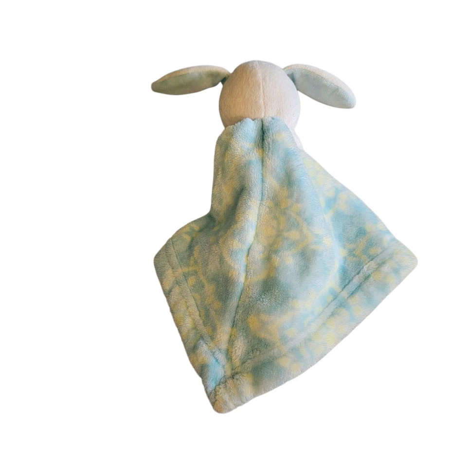 Blankets and Beyond Blue Gray Bunny Rabbit Puppy Dog Lovey Security Blanket — 第 3/3 张图片