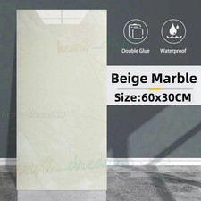 40X Self-Adhesive Marble Tiles Wall Sticker Stick On Kitchen Bathroom Home Decor