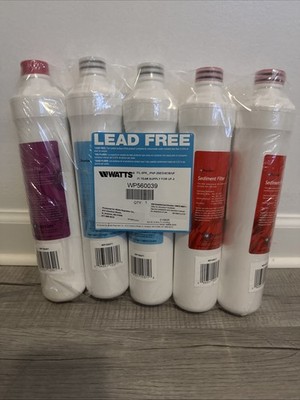 Watts Premier WP560039 Water Filter Cartridges for UF-3 System, 5 Filters