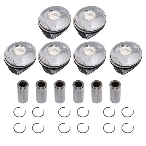 6PCS/Set New Supercharged Piston With Rings For Jaguar Land Rover 3.0L V6 - Picture 6 of 11