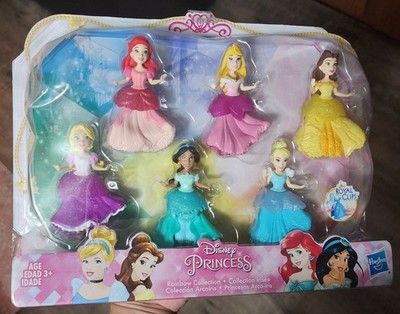NEW Hasbro Disney Princess Rainbow Royal Clips Collection/Ariel-Belle-Cinderella