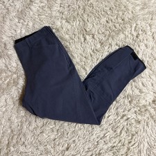 Women  s Size 28L Navy Tailored Sportsman Knee Patch Horseback Riding Breeches