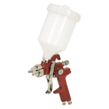 Image of Sealey HVLP742 HVLP Gravity Feed Spray Gun 2.0mm Set-Up