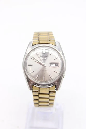 F Vintage Gents Seiko 5 6119-8093, 21 Jewel Automatic Running Wristwatch