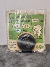 Vintage Duncan Tournament Yo-Yo 77 Black or Dk Blue New Sealed on Card 49 Cent