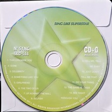 544 NSYNC    SUPERSTAR KARAOKE CDG LOT PA