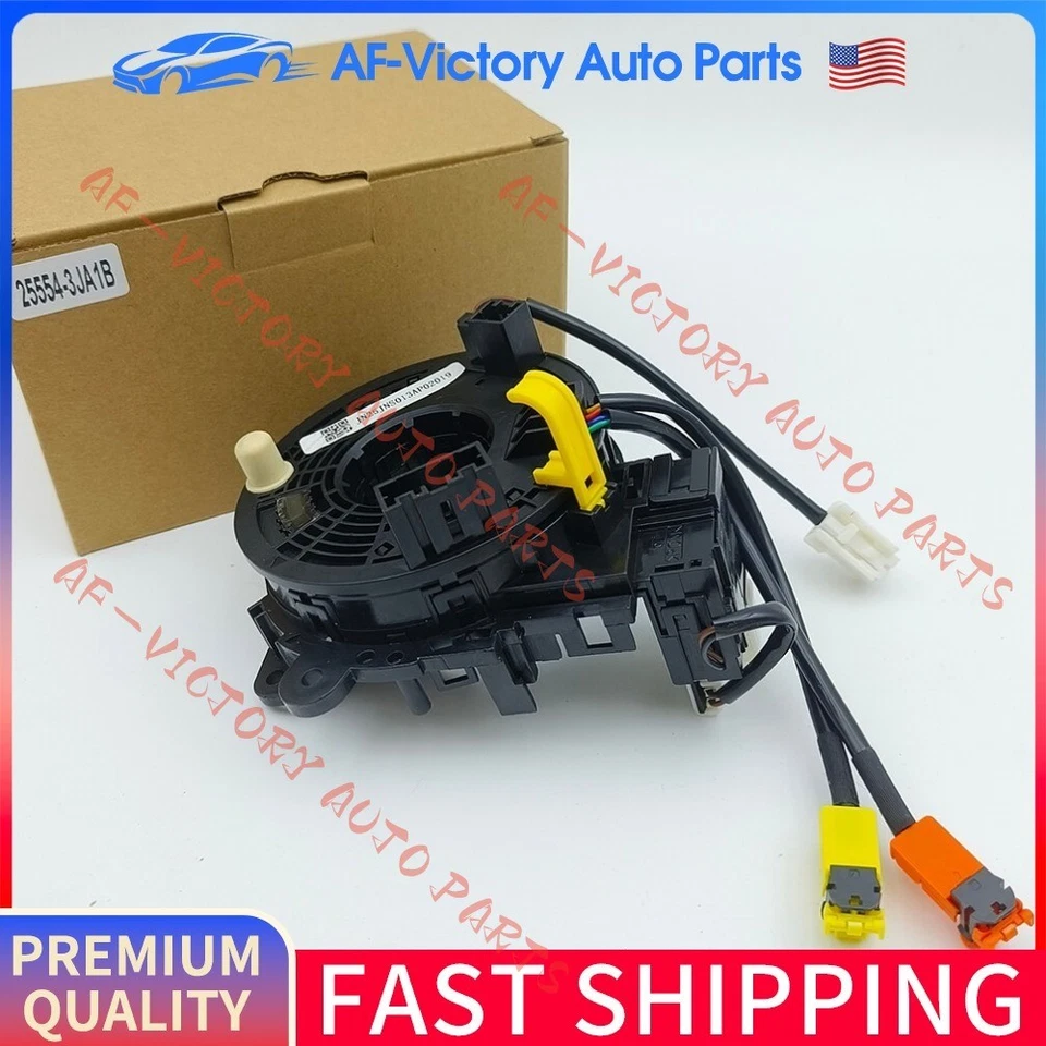 NUEVO resorte de reloj con calefacción 25554-3JA0B apto para 13-24 Nissan Altima LEAF Murano Foto 3 de 4