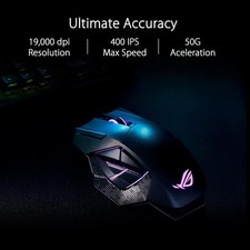 ASUS ROG Spatha X Wireless Gaming Mouse | Magnetic Charging Stand | RRP $269 — image 3