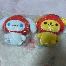 Sanrio Pompompurin  Cinnamoroll Plush Set Strawberry LE MIB Cute