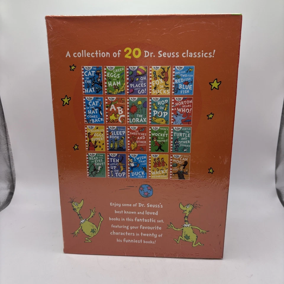 A Classic Case of Dr. Seuss 20-Book Box Set – New Sealed - Image 3 of 4