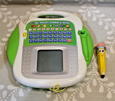 LeapFrog Mr Pencil's Scribble Write & Read Reading Writing Learning Toy ~ Tested
