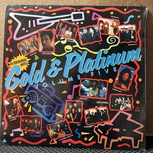 Various- GOLD & PLATINUM VOLUME FIVE - Vinyl LP SEALED 1989 Realm Ft. Pink Floyd