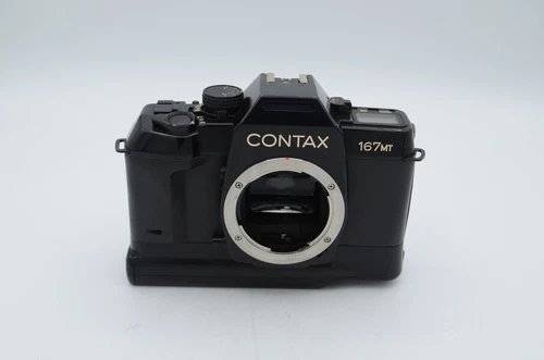 Contax 167 MT 35mm Film SLR Camera Body, with P5 Battery Holder