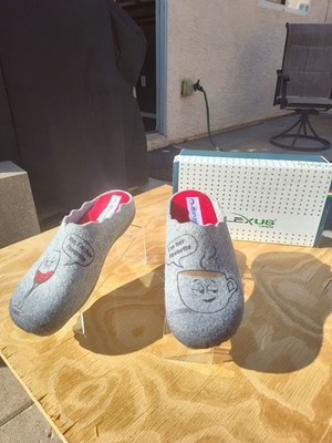 Flexus by Spring Step Women 40 Slippers Coffee vs. Wine made in Spain NEW in Box