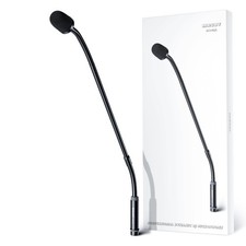 Gooseneck Microphone, 23 Inch DJ Microphone for Audio Mixer, Professional XLR...