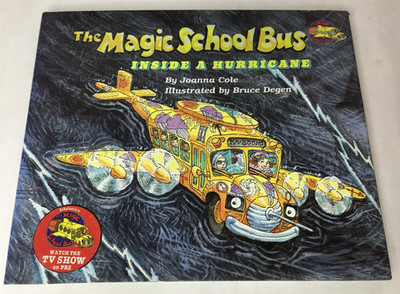 The Magic School Bus: Inside a Hurricane by Joanna Cole / 1995 / 1st Ed / HC DJ