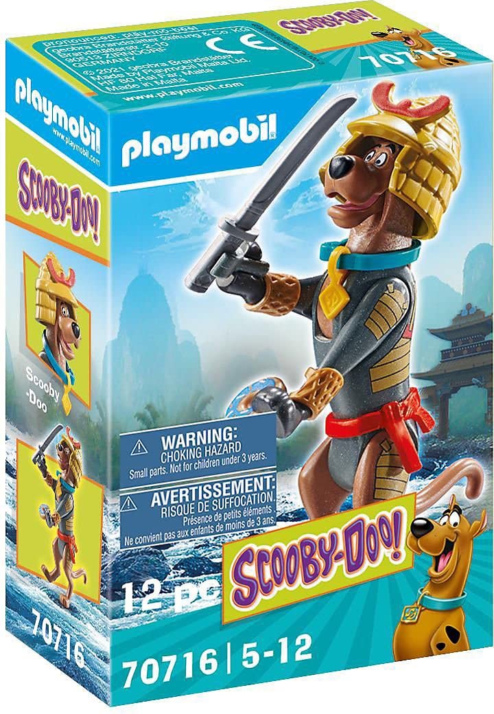 ИГРОВОЙ МОБИЛЬ Скуби-ДУ! 70716 Фигурка Самурая, 5 штук, Самурай-Фигурка для детей