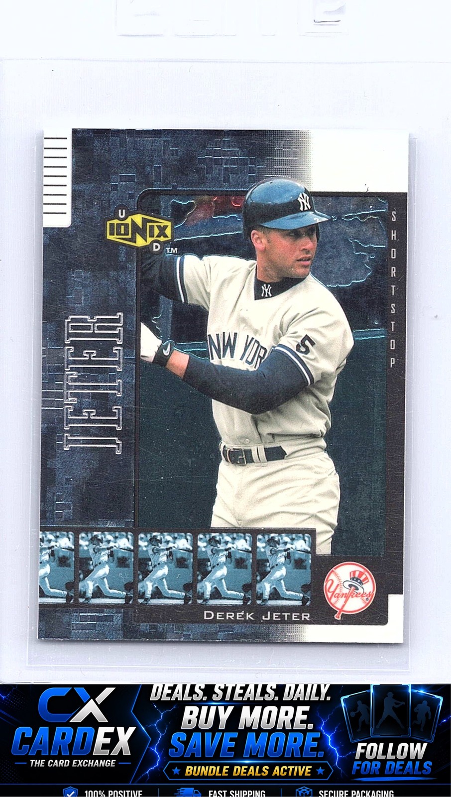 2000 UD Ionix #60 Derek Jeter