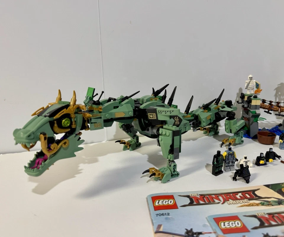 Lego Ninjago Juego Incompleto Lote Mech Dragon 70612 Master Falls 70608 + Extras Foto 3 de 4